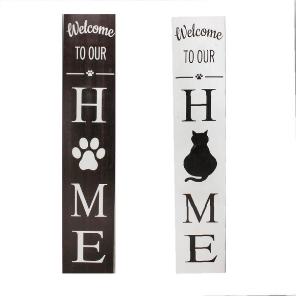 PORCH SIGN PET HOME. 2 of them - Picture 2 of 2